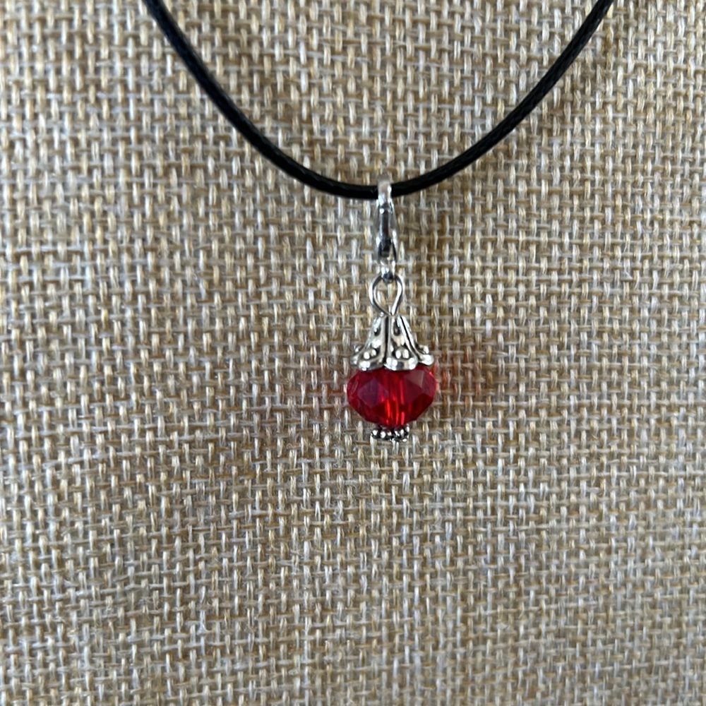 Necklace with Sparkling Bead